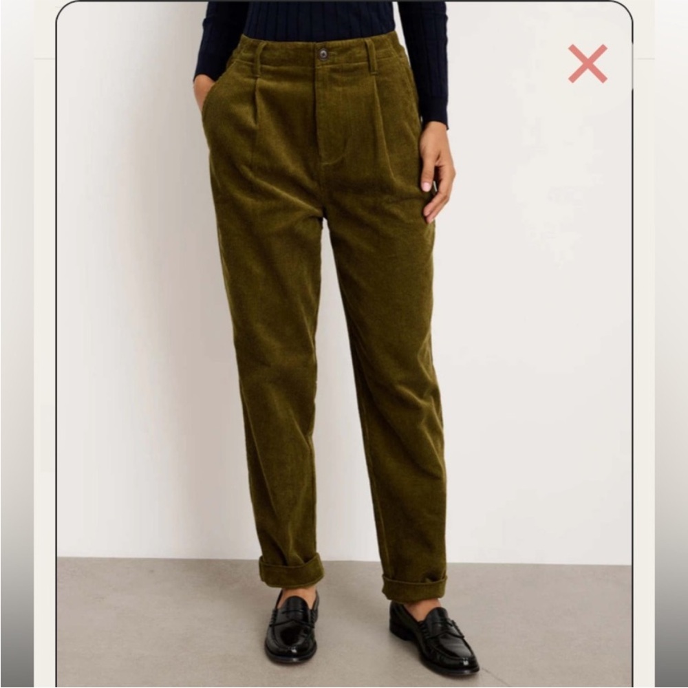 Alex Mill Rugged Corduroy Pants Olive Green